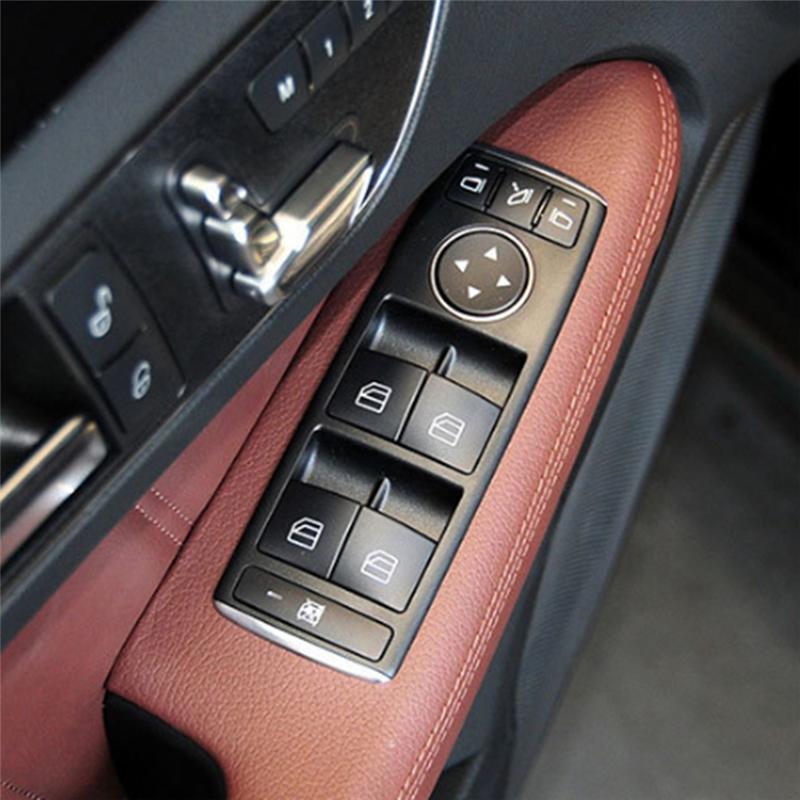 Car Window Lift Switch Repair Button Cover With Tools 2049058202 For C-CLASS W204 GLK X204 W212 W207 Parts No.4