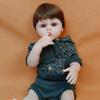 55cm Reborn Baby Doll Silikonový Real Touch Reborn Boy Stojan na panenky Panenka Živé hračky pro batolata pro děti Dětský dárek