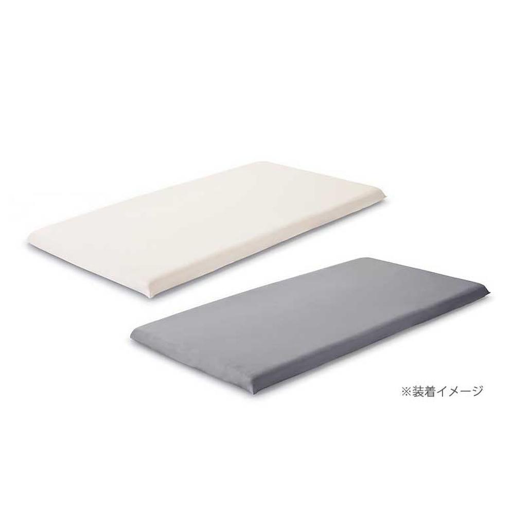 TEMPUR Futon Cover Suitable for Thicknesses of Smooth Mattress For 73013959 Sheets, Grey, Semi-Double, 3-9cm, Cover, Futons, Topper, 100% Cotton,