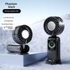 Semiconductor Cooling High Speed Handheld Fan Usb Mini Portable Charging Folding Violent Small Fan