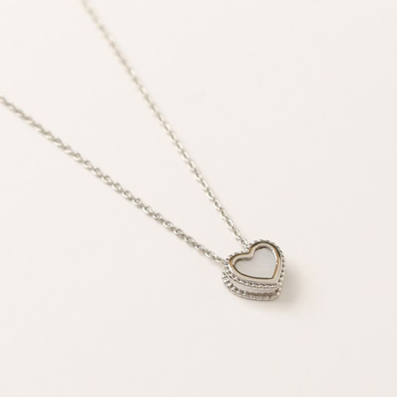 Noonoo Fingers Roulette Heart Necklace