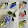 Faux Hydrangea Floral Arrangement 82in Silk Stems For Event Backdrop And Bridal Bouquet