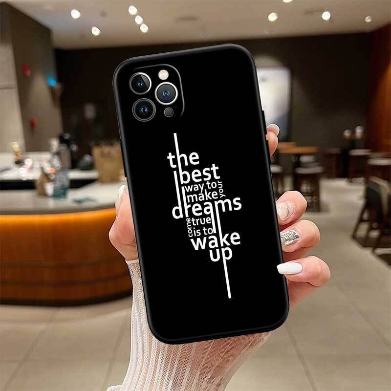 Inspirational Quote Text Case for Samsung Note 20 10 S25 Plus Ultra Lite FE M20 M21 M30 M31 M51 A11 A26 A51 A52 A53 A56 A70 A71 A72 A73