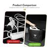 Car Sticker 2025 New Tesla Car Charging Cable Storage Bag Carry Charger Container Storage For Tesla Model 3 Y S X 2021 Roadster