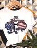 All American Mama, Patriotic Tshirt, Patriot Shirt, USA Flag Sunglasses, Fun Patriotic Tshirt, Made In the USA, Patriotic Gift