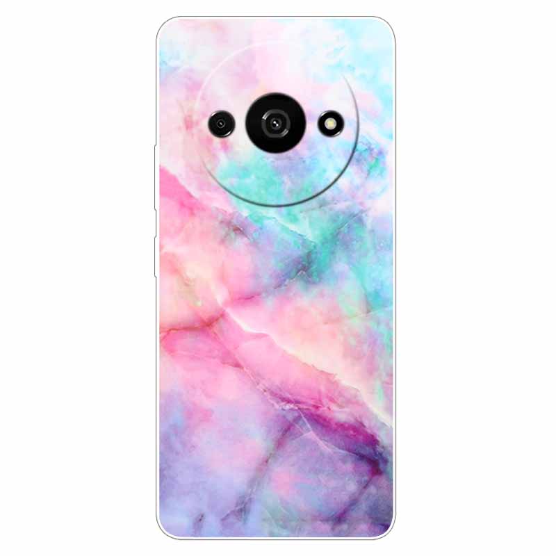 Clear Silicone Cover For Xiaomi Poco C61 Case Owl Lion TPU Printed Cover for Xiaomi Poco C61 C 61 Cases Luxury PocoC61 Phone Bag