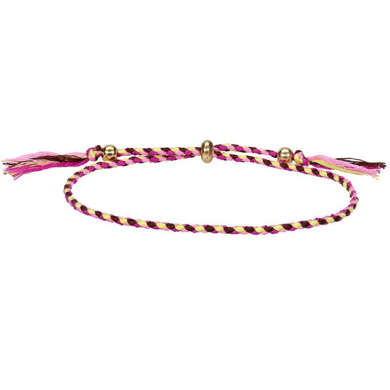 Bracelet Multicolor Bohemia Woven Wrap Friendship Bracelets Handmade Braided Friendship Bracelet Adjustable Colorful