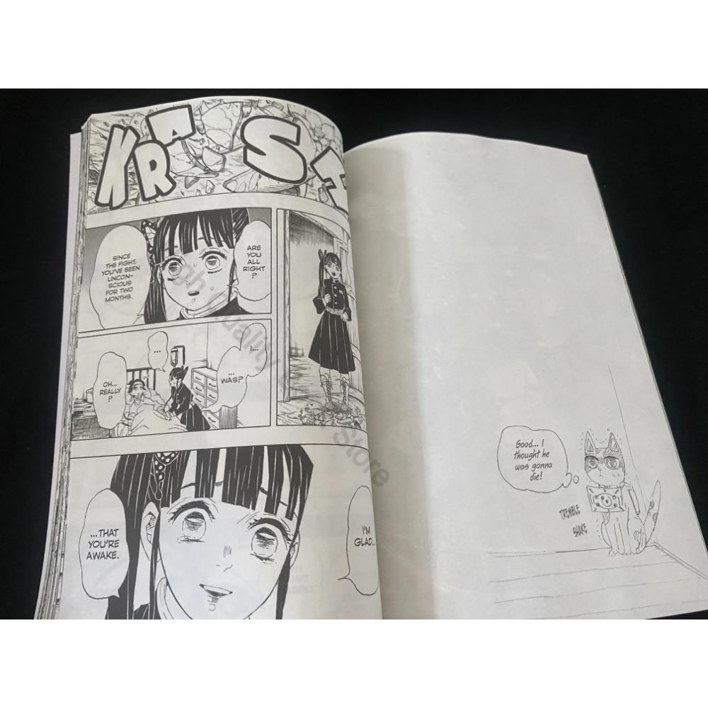 New Anime Demon Slayer Kimetsu No Vol.18 Yaiba Japan Fantasy Science Mystery Suspense English Version Manga Comic Book