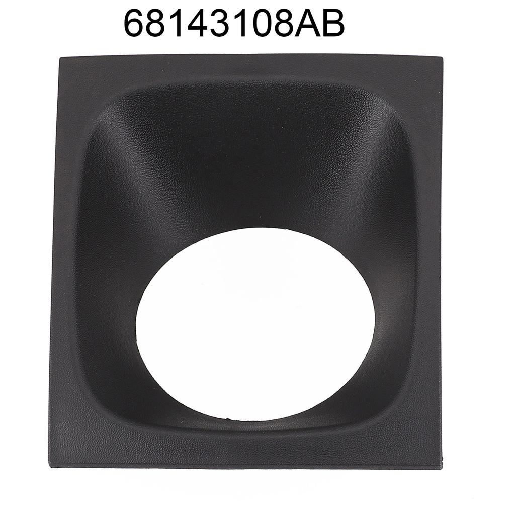 Plastic Front Adaptive Cruise Control Module Bezel for Jeep For Grand For Cherokee 2014 2015 Compatible OE Number 68143108AB