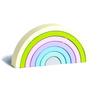 Arch Bridge Rainbow Building  Kids Wood Stacker Baby Toy Color Cognitive Children Montessori Educational Wooden Toys