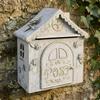 Vintage Iron Mailbox Decorative Wall-Attached Rustic