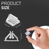 24pcs Acrylic Card Holder Multi-functional Card Display Stands  Party Favor Supplies
