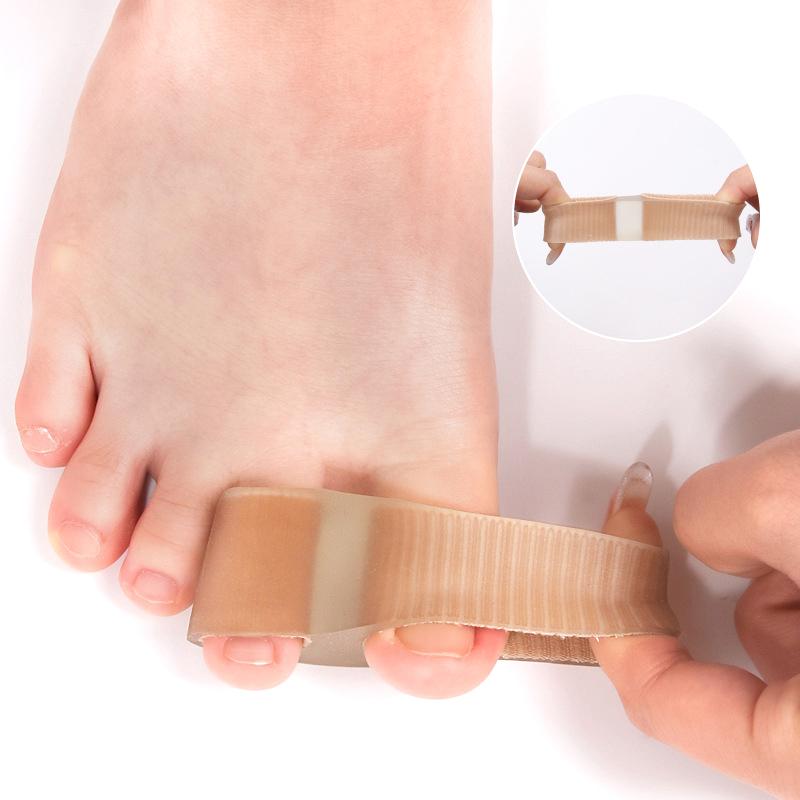 2Pcs/1Pair Silicone Toe Spreader Separator Bunion  Corrector Thumb Finger Correction Straightener Foot Care Tool