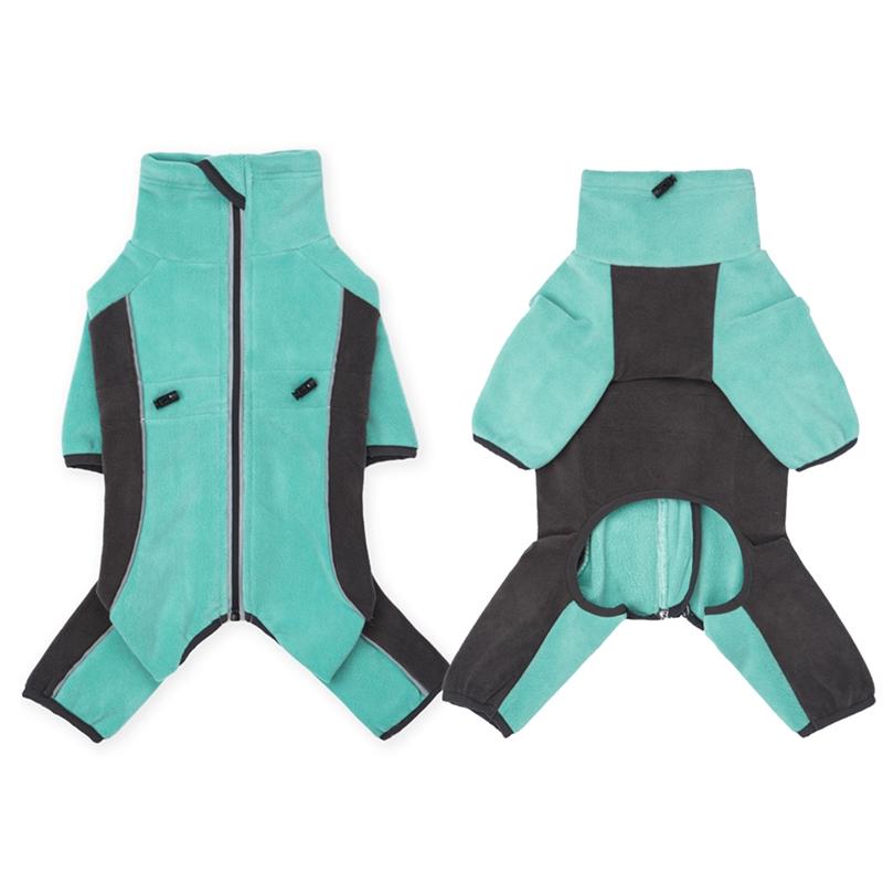 Guter Winter Hunde Jumpsuit Verdicken Fleece Warmer Hunde Overall Für Kleine Hunde Reflektierend Winddicht Welpenkleidung Verstellbar