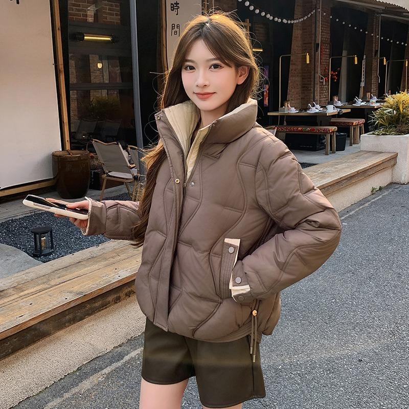 Cotton-padded Women's Short Padded Winter Cotton-padded Jacket Coat