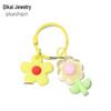 Dopamine Sunflower Keychain: Candy Color DIY Bag Charm & Versatile Gift Pendant
