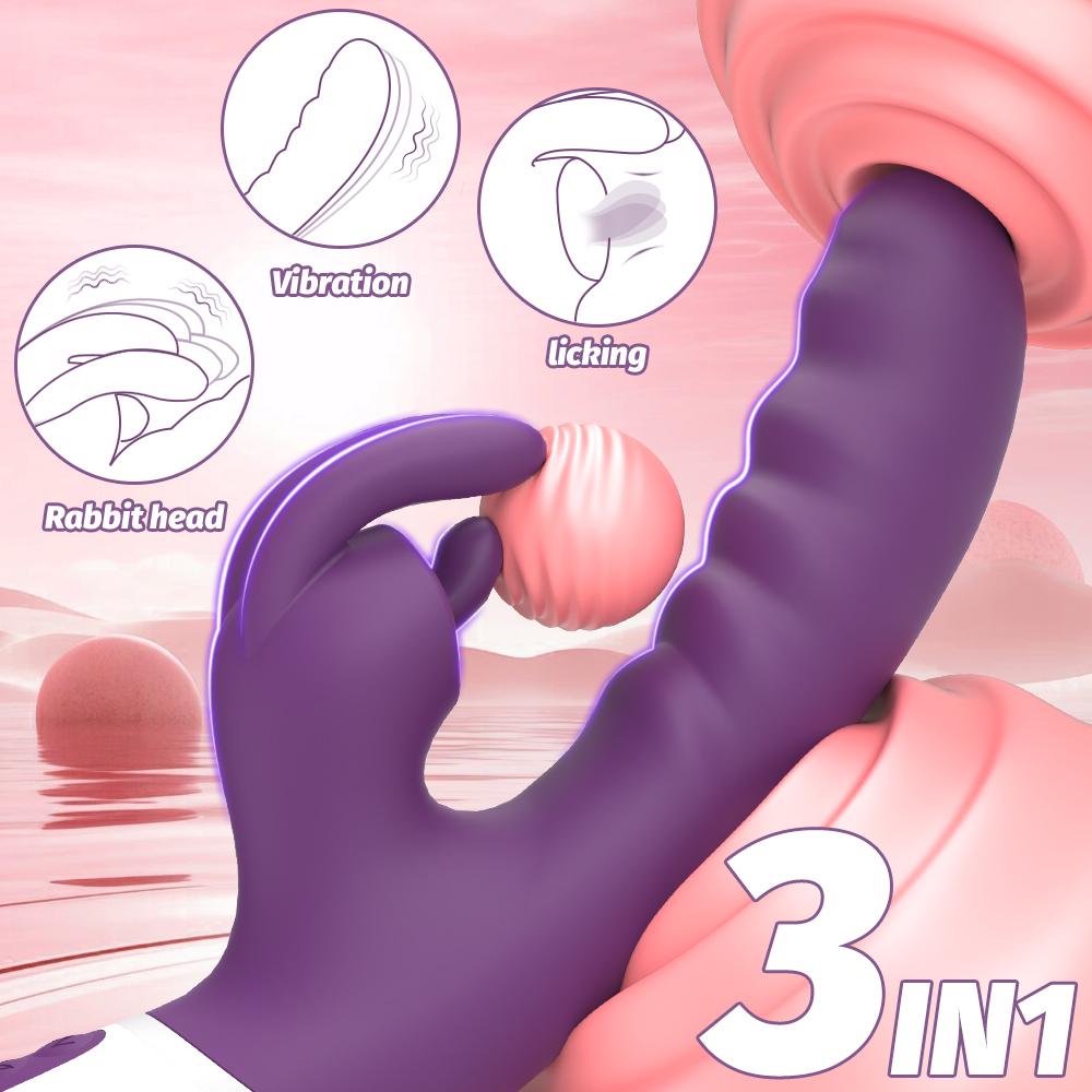 Vagina Clit Rabbit Vibrator For Women G-Spot Vibrators Clitoris Stimulator Female Masturbation Adult Products Sex Toys For Women
