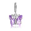 925 Sterling Silver Glow Firefly Butterfly Charms Fit Módní Originální náramky Dragonfly Bee Hmyz korálky Vlastní výroba šperků