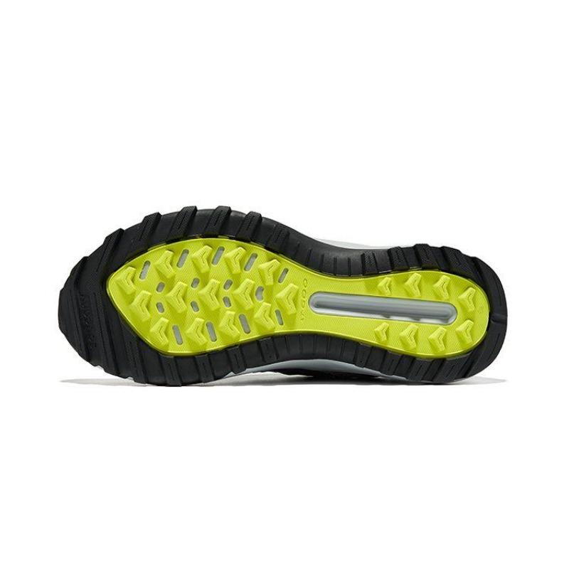 Saucony AURA TR men low-top running shoes grey yellow cushioned breathable durable S20862-100