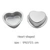1 Pair Bath Bomb Molds Aluminium Alloy Salt Ball Mould for Soap Homemade DIY Bathing Chocolate Cake Pudding Making Tools
