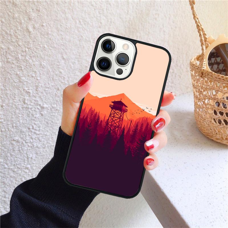 sky minimal forest soft Phone Case Cover For iPhone 17 Air 16 15 14 12 13 Pro Max Plus coque Shell Fundas