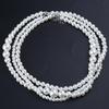 Fashion Wedding Pearl Necklace for Women Lady Collar Chain Anniversary Jewelry