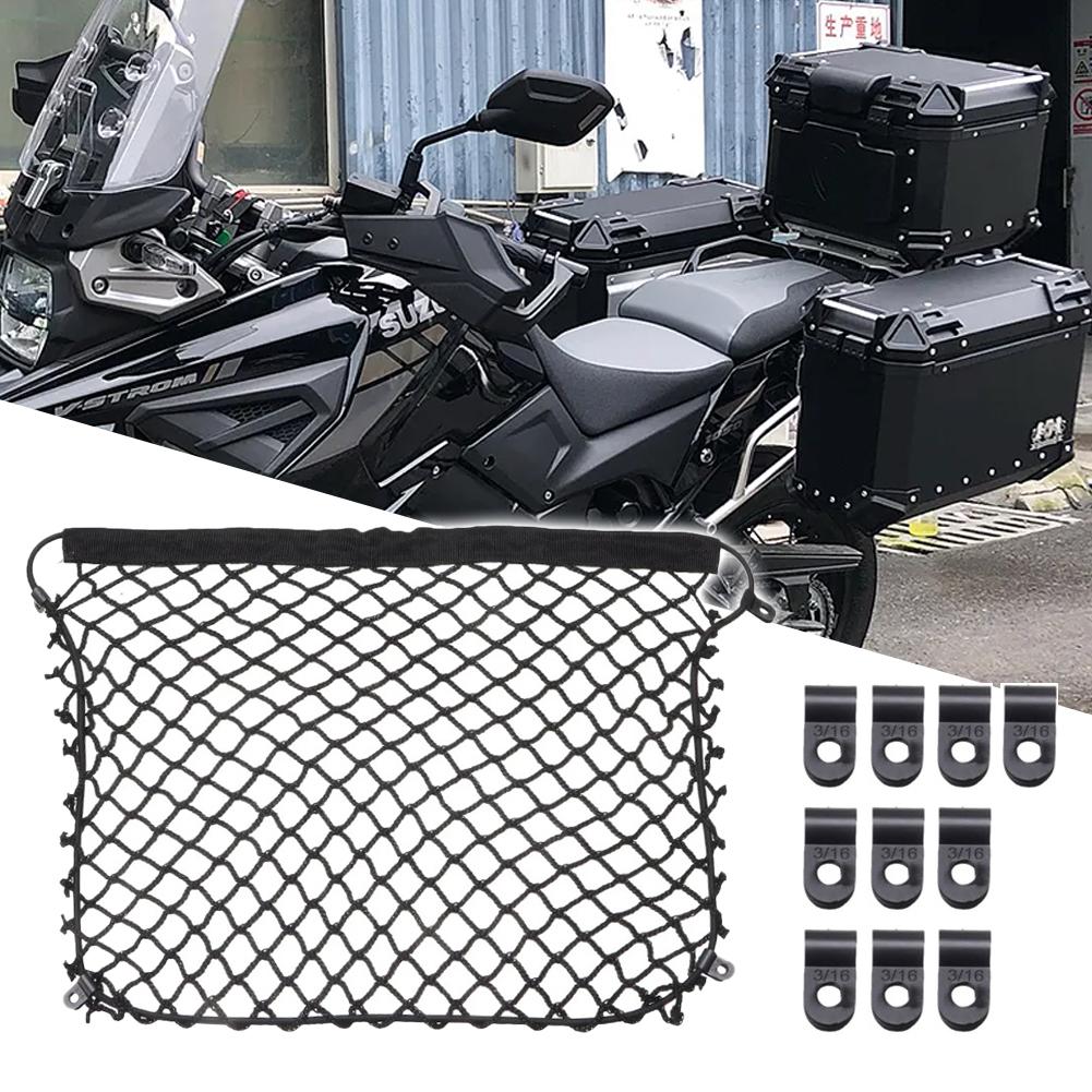 Motorcykelnät Organizer Bagageförvaring Last Moto Nät Mesh För BMW GS R1200GS R1250GS F700GS F850GS F750GS F650GS toppbox