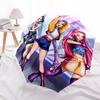 KPOP Hunter Fashionable Automatic Opening/Closing Folding Umbrella. Portable and Foldable, Ideal for Gift, Travel, and Daily Use.