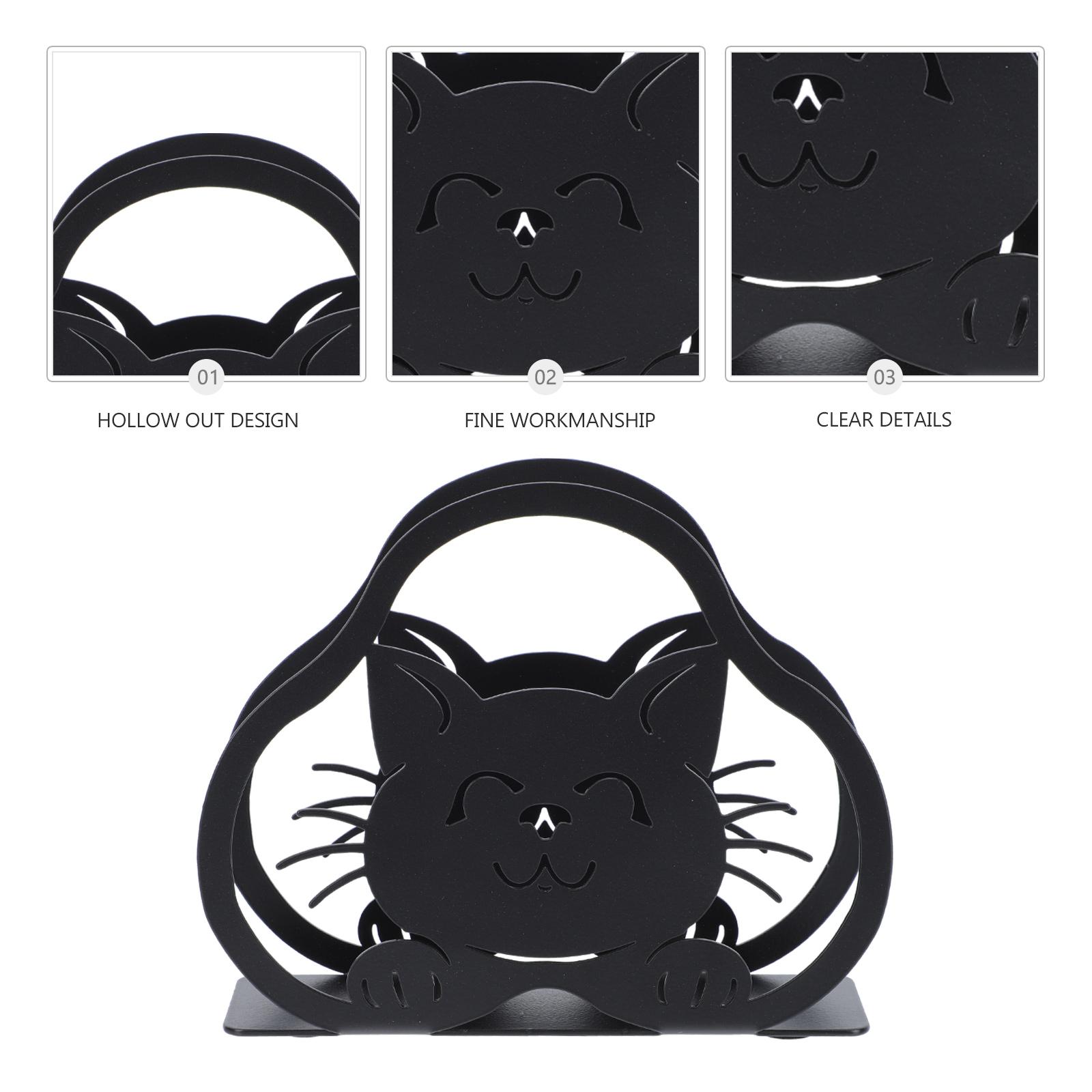 

Держатель для бумажных полотенец, органайзер для салфеток, изящная подставка для салфеток, изысканный диспенсер, железная подставка для украшений, очаровательное украшение для стола в виде животного