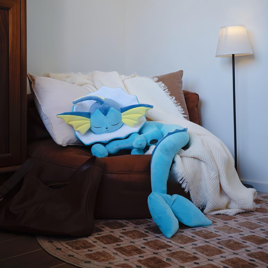 Sleeping Vaporeon Plush Sprigatito Charizard Sylveon Leafeon Glaceon Plush Toys Charizard Gengar Piplup Peluche Dolls