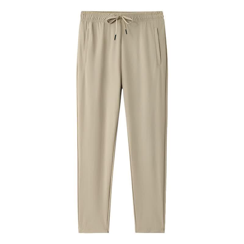 Tucano Men's Summer Ice Silk Tapered Jogger Pants