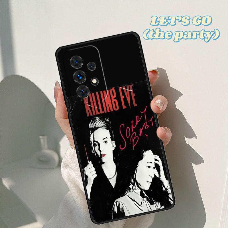 Villanelle Killing Eve phone case For Samsung Galaxy A42 A31 A40 A51 A71 A32 A80 A91 A52 A72 A73 A20e A21S A50 A70 A11 A12 Cover