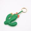 Spring Cactus Leather Pendant: Handbag, Clothing Accessory & Keychain