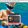AI13 PC Sports Camera 60M Waterproof Shell Underwater Housing Diving Protective Case for Insta360