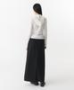 Musinsa Standard Woman Women'S Low-Waist Half-Pleated Maxi Skirt [Black]