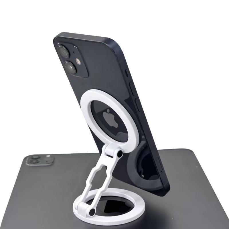 Dual-Sided Magnetic Phone Stand for Gym and Desktop Use