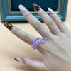 Shimmering Resin Dolphin Ring With Stylish Finish And Ergonomic Band Finger Accessory Perfect For Fashionable Outfits