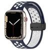 Silicone Magnetic Strap For Apple Watch Band 44mm 40mm 45mm 41mm 46mm 42mm Sport Bracelet iWatch Series11 10 9 8 7 6 Ultra 2 SE