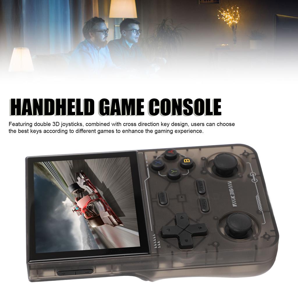 Retro Handheld Game Console 3.5inch Screen Professional Chip Handheld Game Console Dual Joystick 3500mAh for Entertainment
