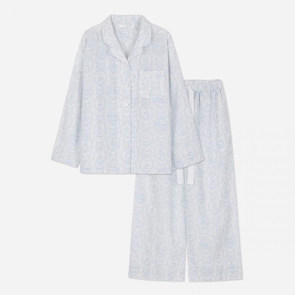 

Gohunabi Pajama Set Blue Paris Dessert Single option