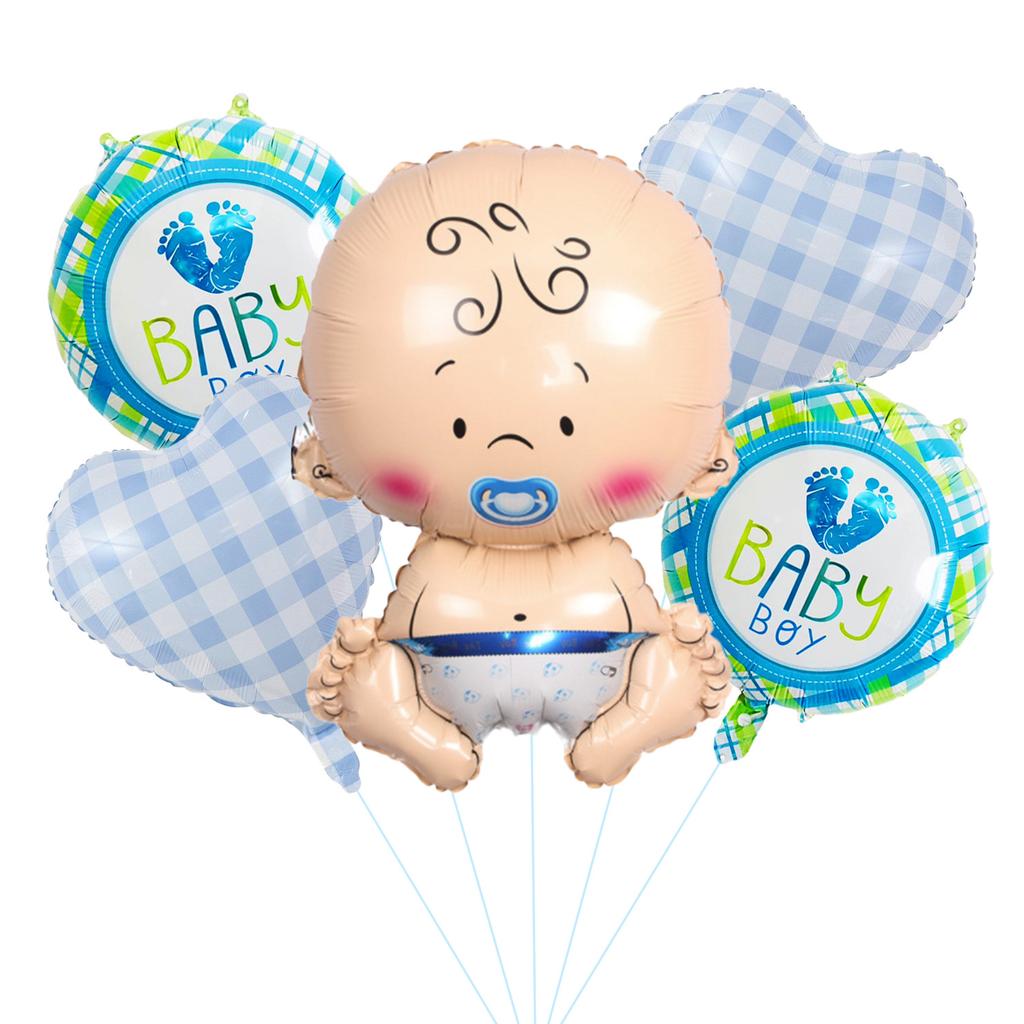 Erster Geburtstag Arrangement Babyparty Baby Aluminiumfolienballon Set Baby Geburtstagsballon Dekoration