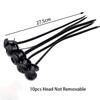 20/50100Pcs Multipurpose Heavy Duty Nylon Zip Ties Nylon Buckle Tie Holder  Car Daily Repair