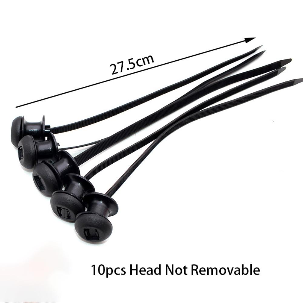 20/50100Pcs Multipurpose Heavy Duty Nylon Zip Ties Nylon Buckle Tie Holder  Car Daily Repair