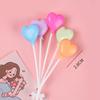 Colorful Retro Balloon Cake Topper - Large Round Balls for Birthday Dessert Table Decoration
