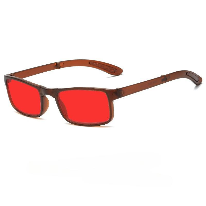 Unisex Ultra-Lightweight Foldable Night Vision Glasses Blue Light Blocking for Phone & Computer Use Portable Gaming Eyewear