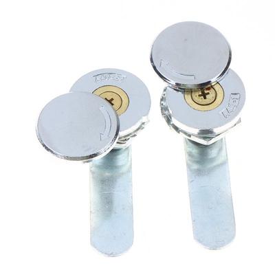 18.5Mm/22Mm Cylinder Cam Lock With 2 Keys Cabinet Mailbox Cupboard Drawer Door Lock Furniture Hardware Accessories