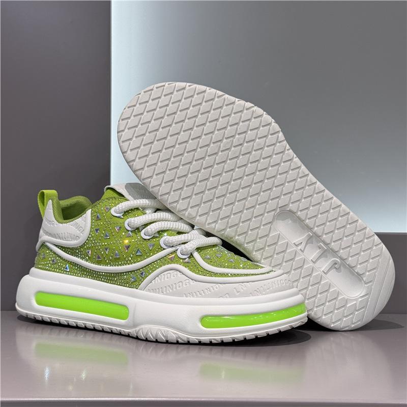 Shoes Hot Diamond Spring and Summer New Mesh Breathable Platform Sneakers Star Hugh Dl