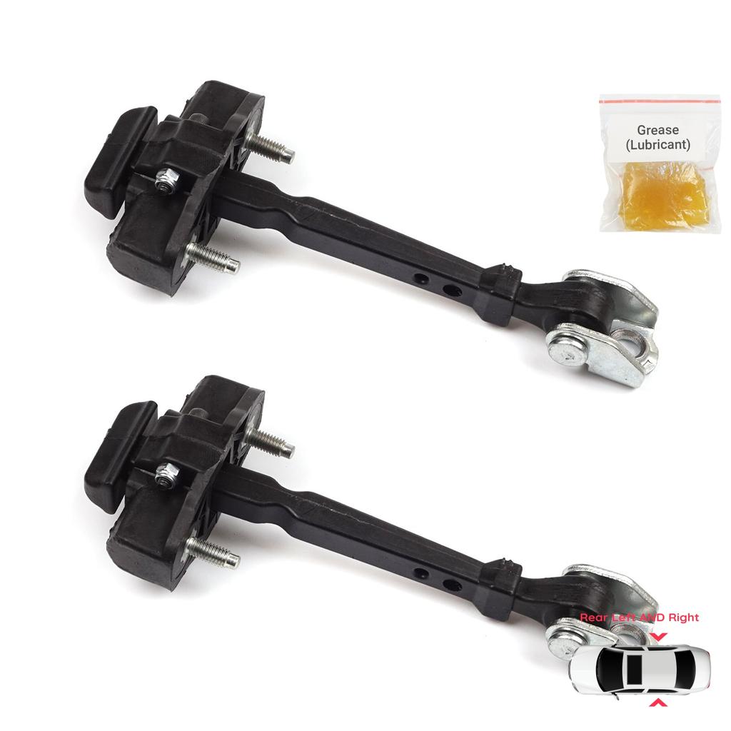 EDP1260-1 Rear Left AND Right Door Catch Hinge Brake Stop Check Strap Limiter for Renault Clio MK4 BH/KH 2012-2021 824307049R