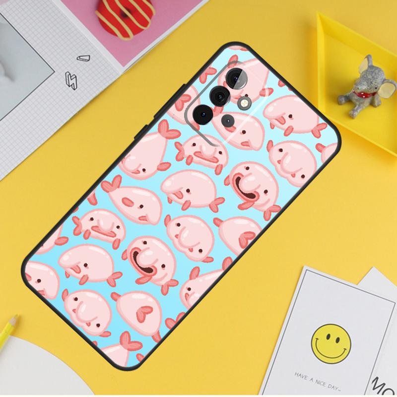 Blobfish Case For Samsung Galaxy A15 A17 A54 A34 A14 A13 A23 A33 A53 A52 A32 A12 A56 A36 A16 A35 A55