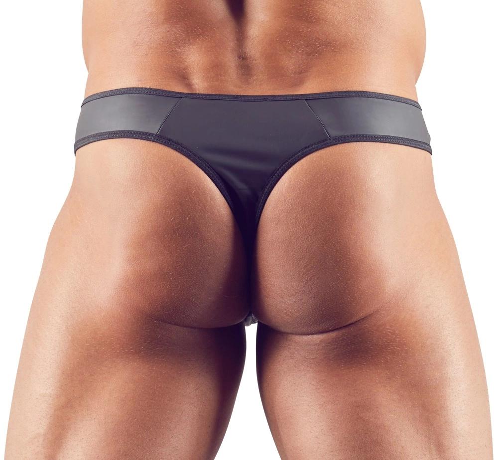 Svenjoyment - Sexy Men's Thong With Shiny Zipper 2XL